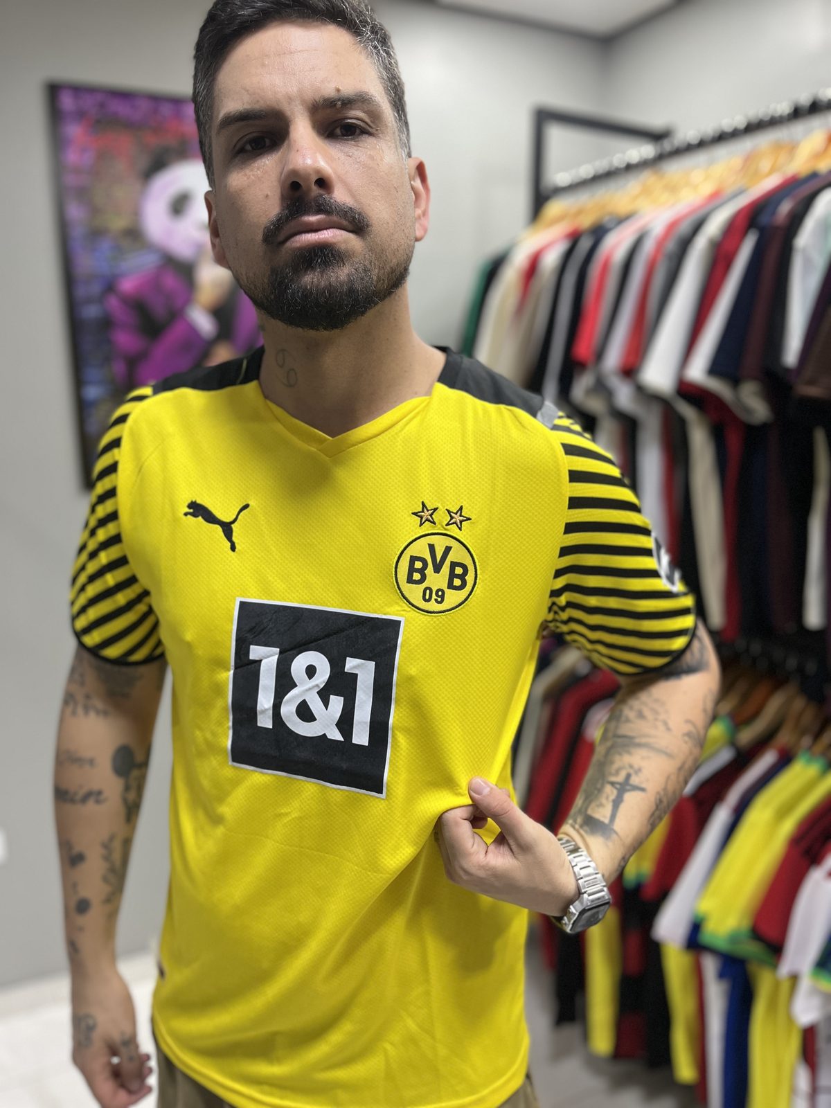 Camisa de futebol internacional na loja The Boss Concept